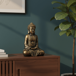 Dekoratif Buda Heykeli Biblo (22x15cm) - 4