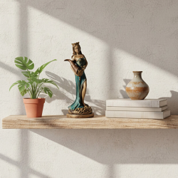 Dekoratif Fortuna Şans Meleği Biblo 30x9 cm - 2